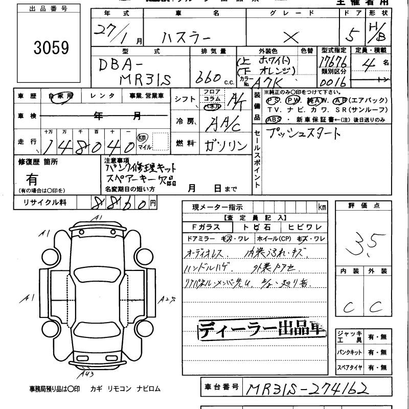 SUZUKI HUSTLER