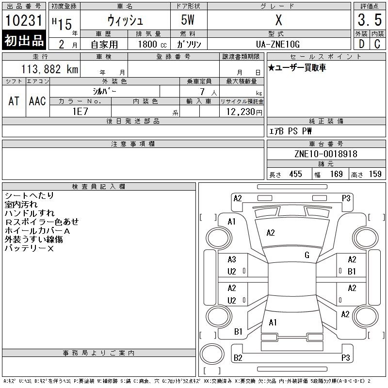 TOYOTA WISH