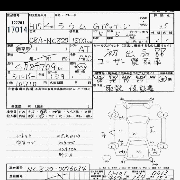 TOYOTA RAUM