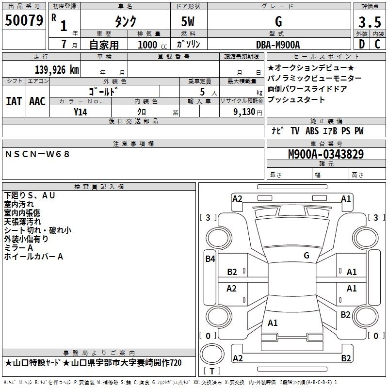 TOYOTA TANK