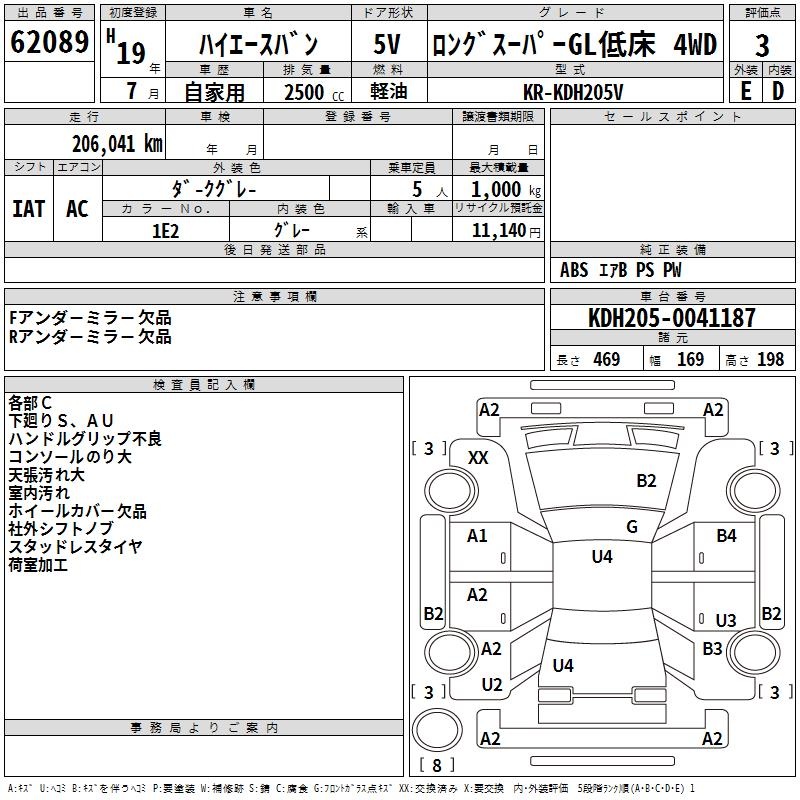 TOYOTA REGIUS ACE
