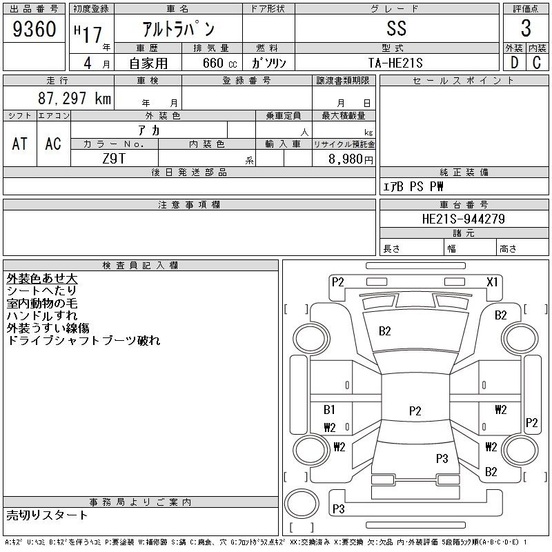 SUZUKI ALTO LAPIN