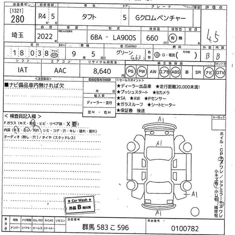 DAIHATSU TAFT
