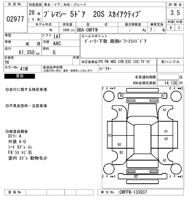 MAZDA PREMACY