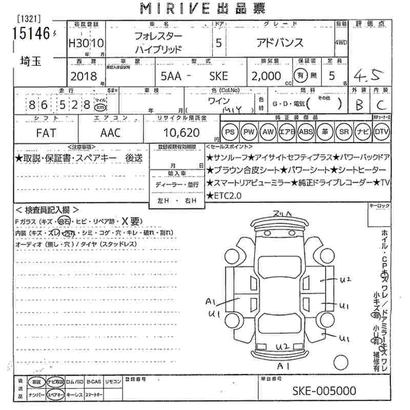 SUBARU FORESTER