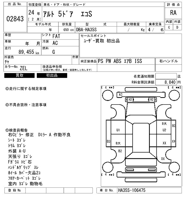 SUZUKI ALTO