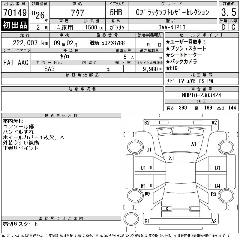 TOYOTA AQUA