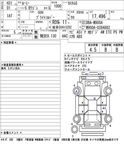 TOYOTA ROOMY