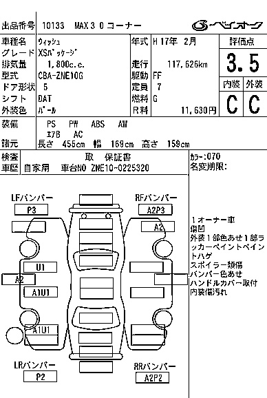 TOYOTA WISH
