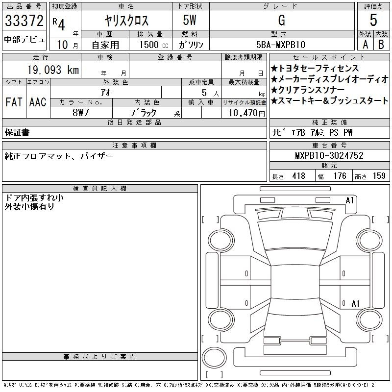 TOYOTA YARIS CROSS