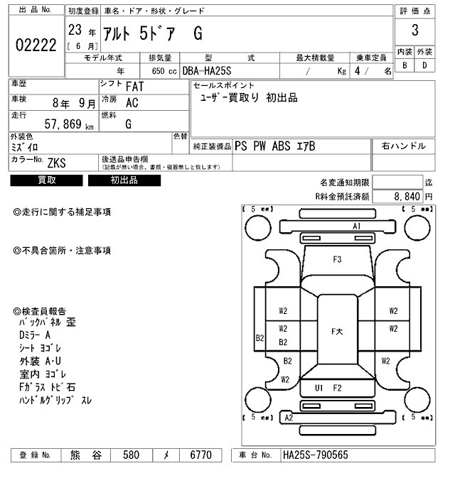 SUZUKI ALTO