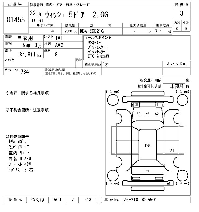 TOYOTA WISH