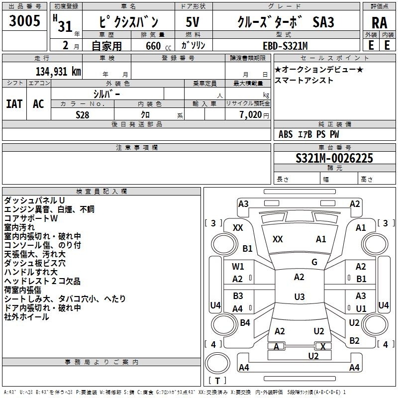 TOYOTA PIXIS VAN