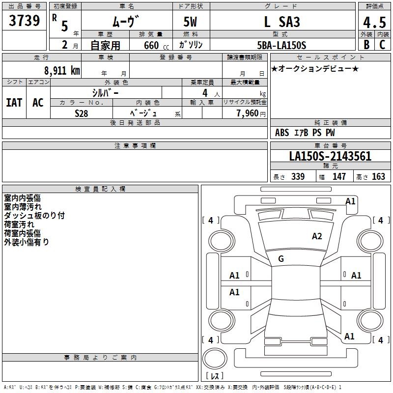 DAIHATSU MOVE