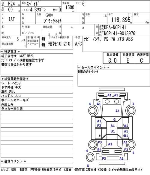 TOYOTA SPADE