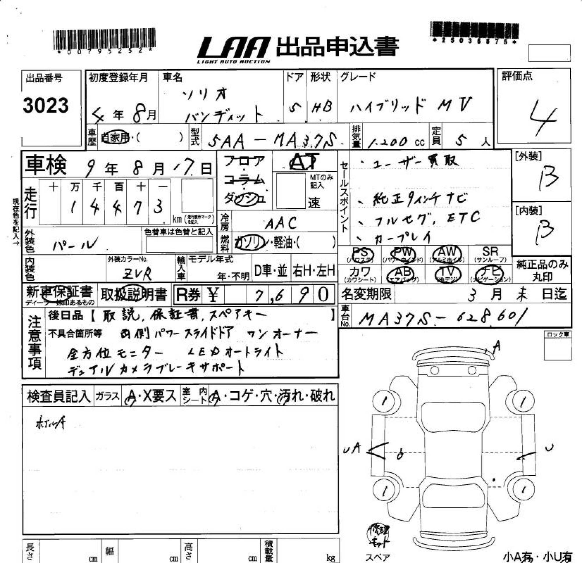 SUZUKI SOLIO