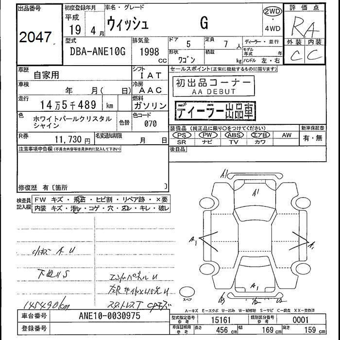 TOYOTA WISH