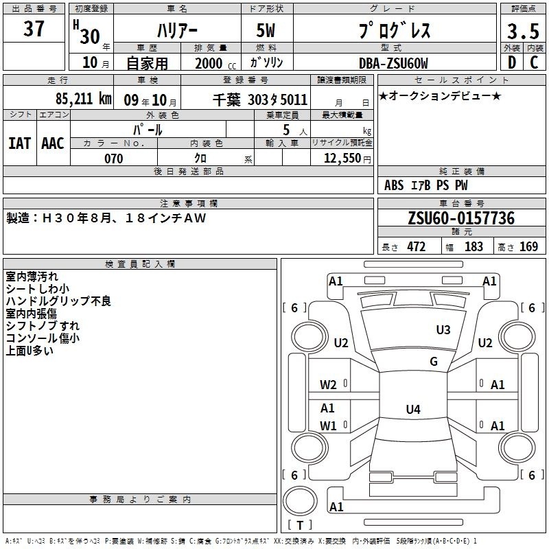 TOYOTA HARRIER