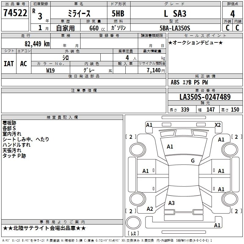 DAIHATSU MIRA E:S