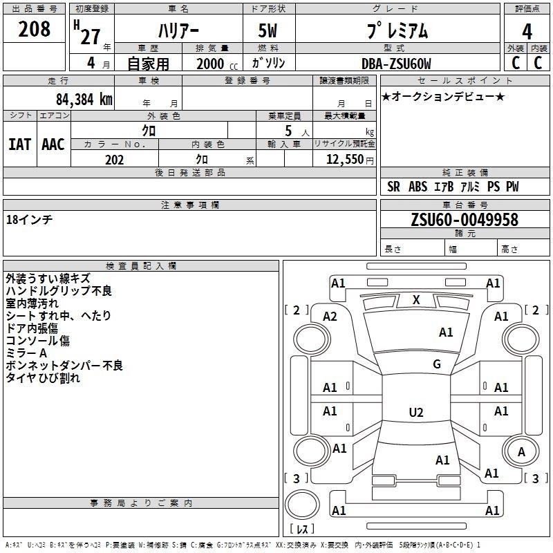 TOYOTA HARRIER