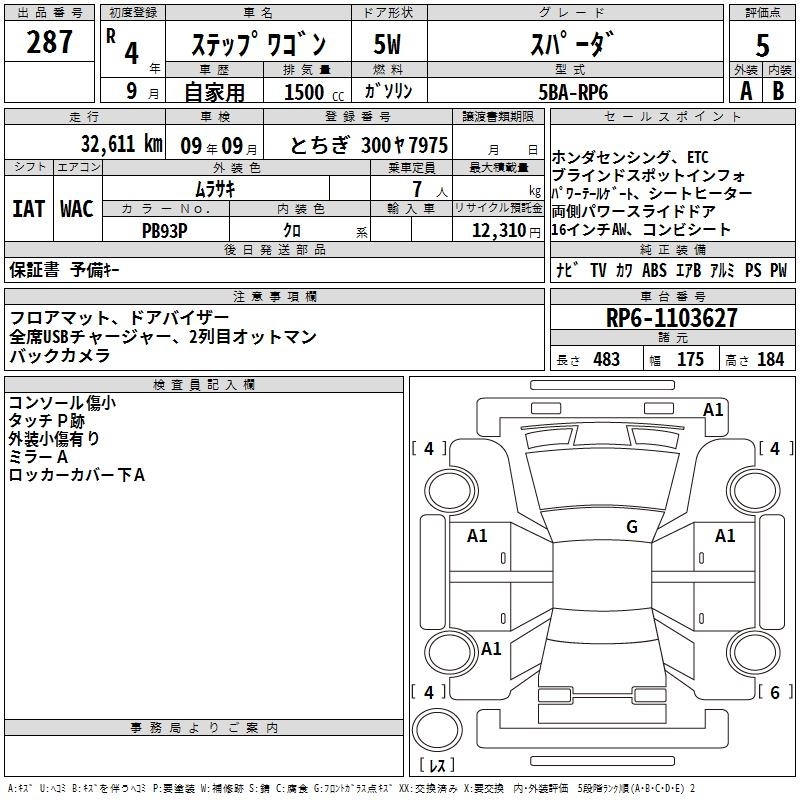 HONDA STEPWGN
