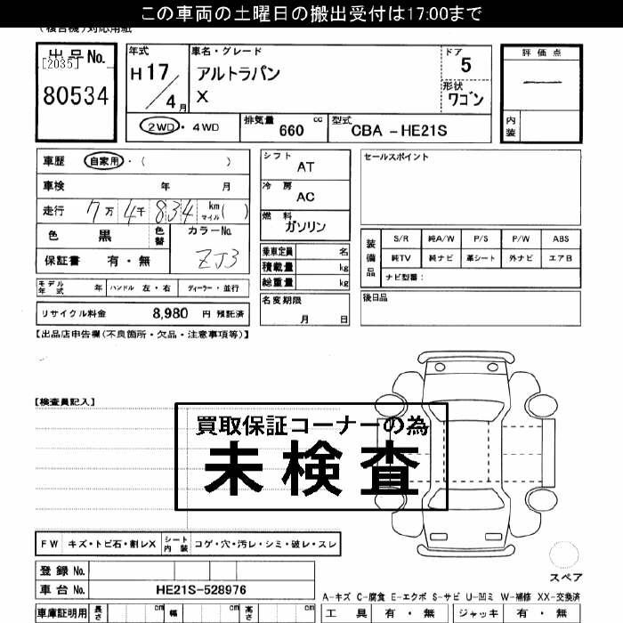 SUZUKI ALTO LAPIN