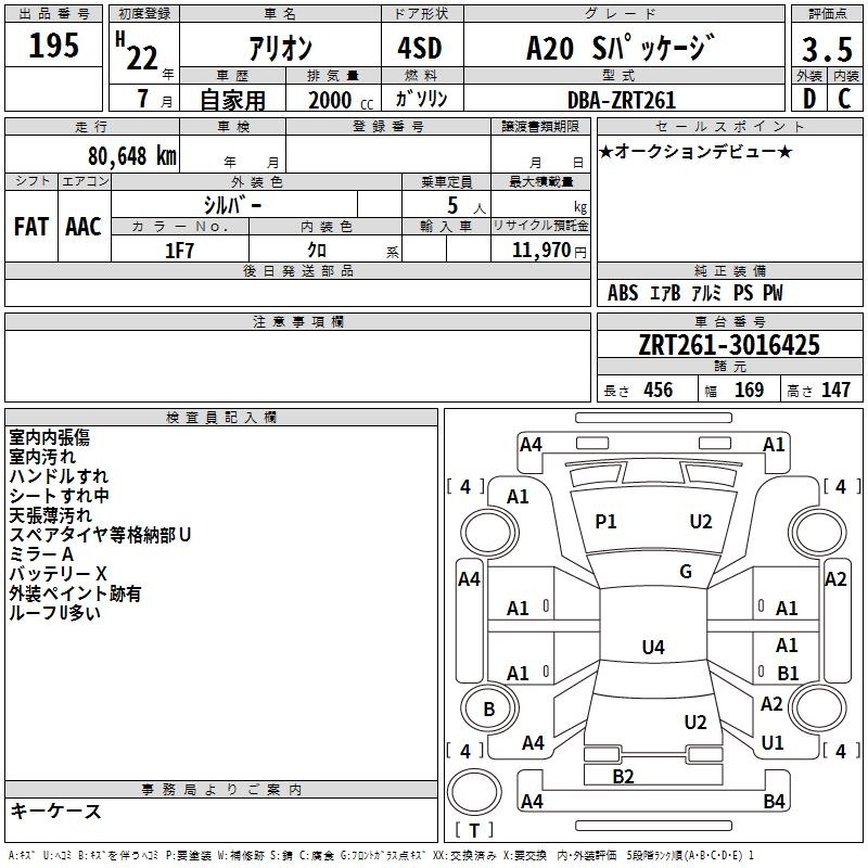 TOYOTA ALLION