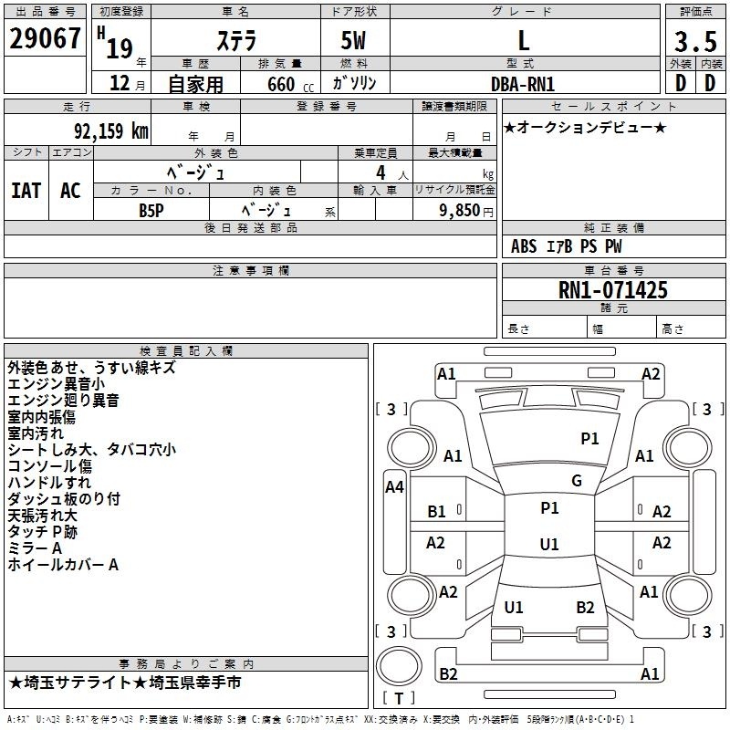 SUBARU STELLA