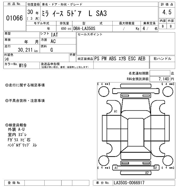 DAIHATSU MIRA E:S