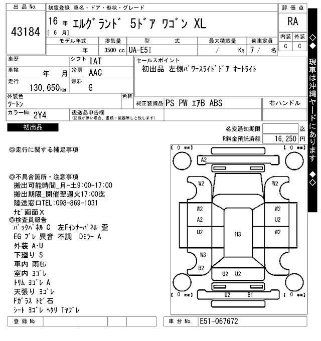 NISSAN ELGRAND