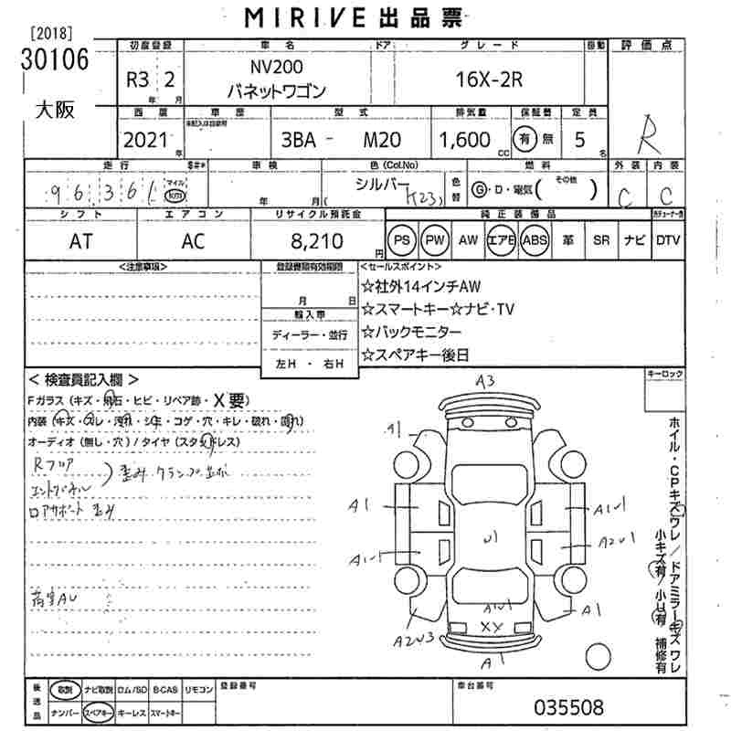 NISSAN NV200