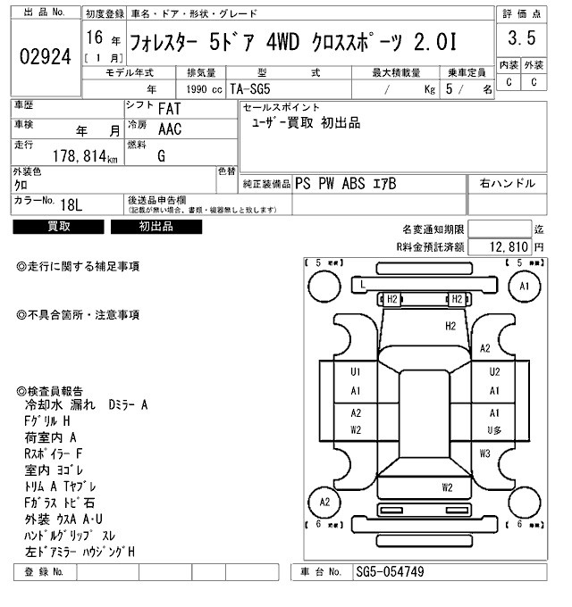 SUBARU FORESTER