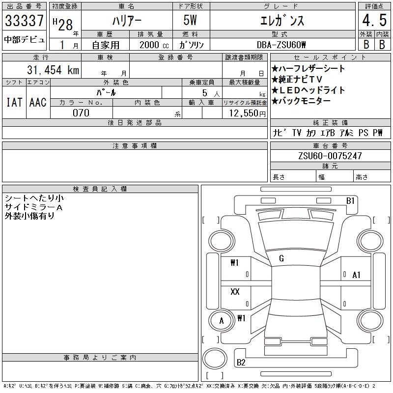 TOYOTA HARRIER