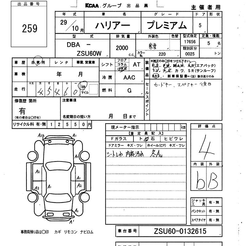 TOYOTA HARRIER