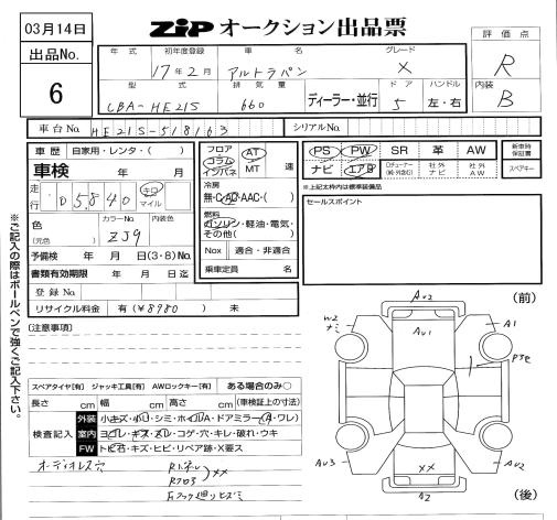 SUZUKI ALTO LAPIN