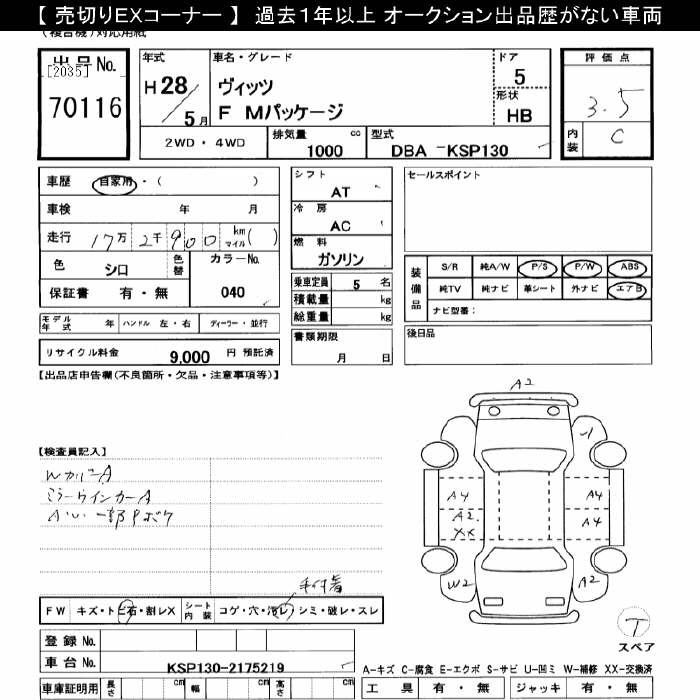 TOYOTA VITZ
