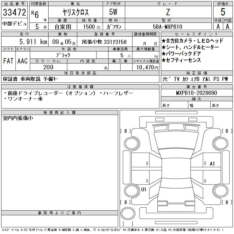 TOYOTA YARIS CROSS