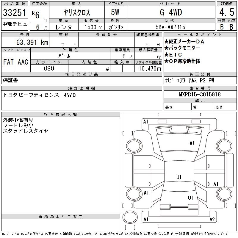 TOYOTA YARIS CROSS