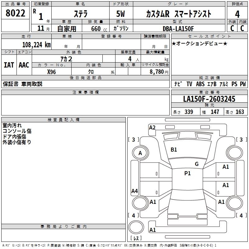 SUBARU STELLA