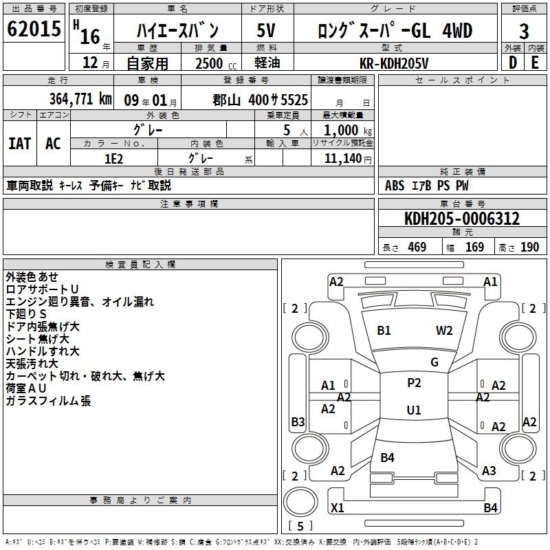 TOYOTA REGIUS ACE