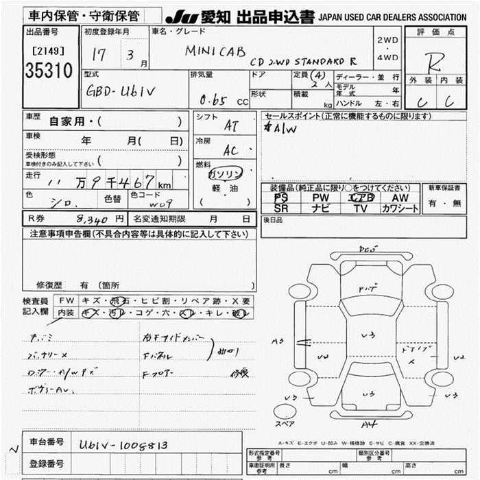 MITSUBISHI MINICAB