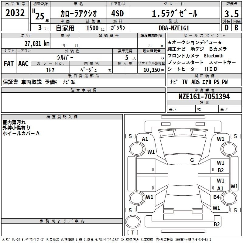 TOYOTA COROLLA AXIO