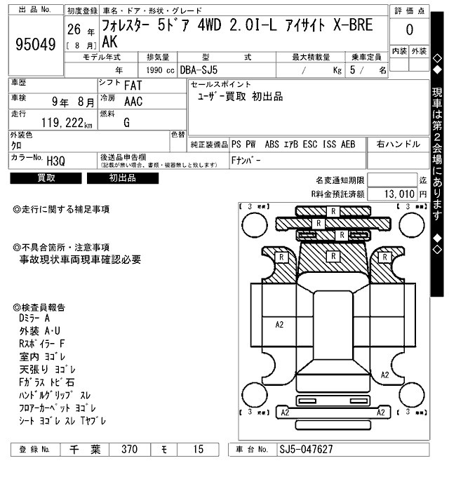 SUBARU FORESTER