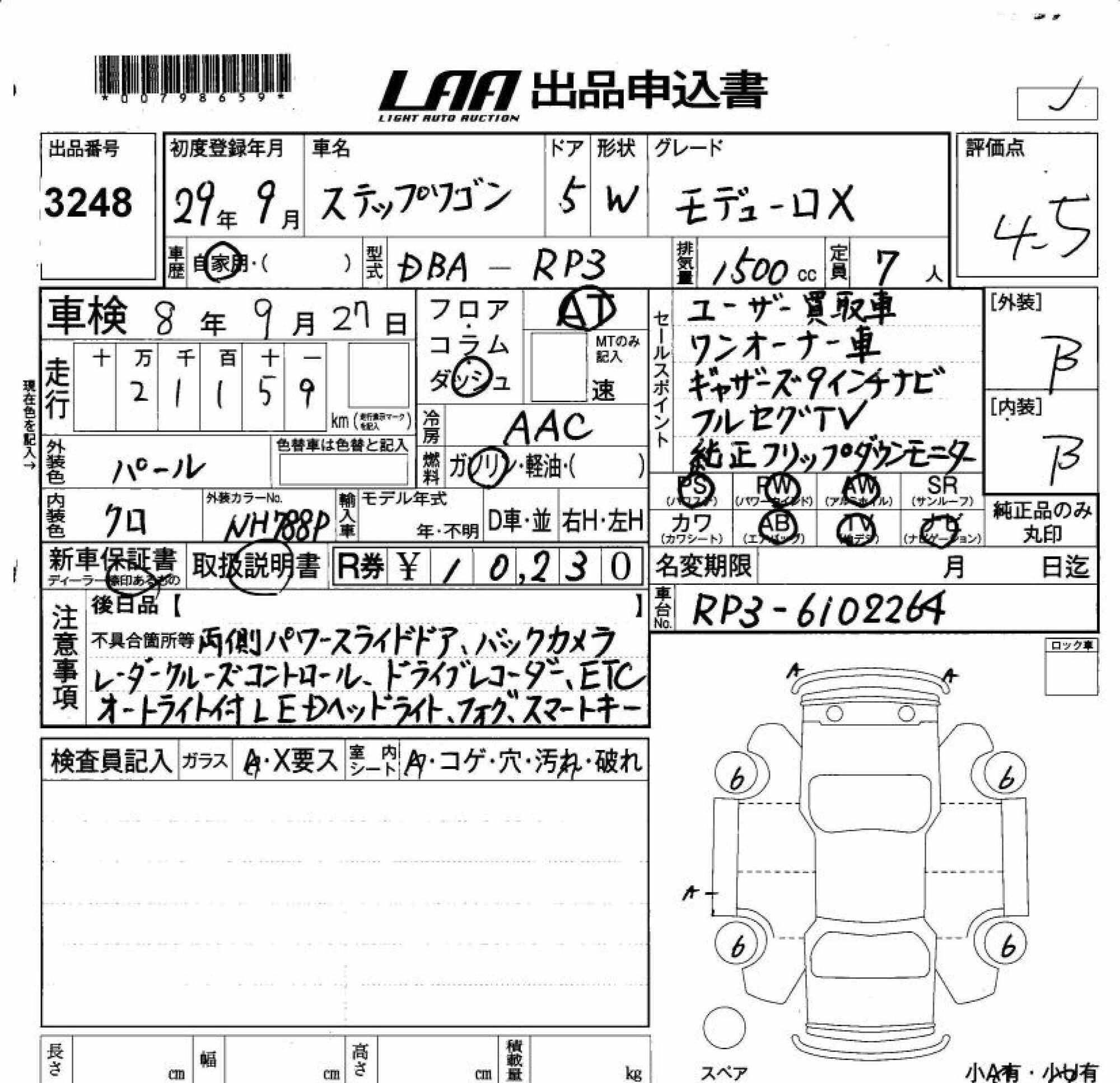 HONDA STEPWGN