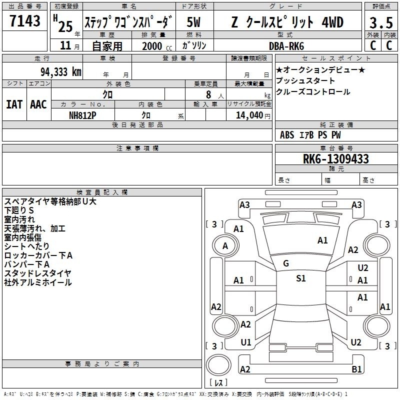 HONDA STEPWGN