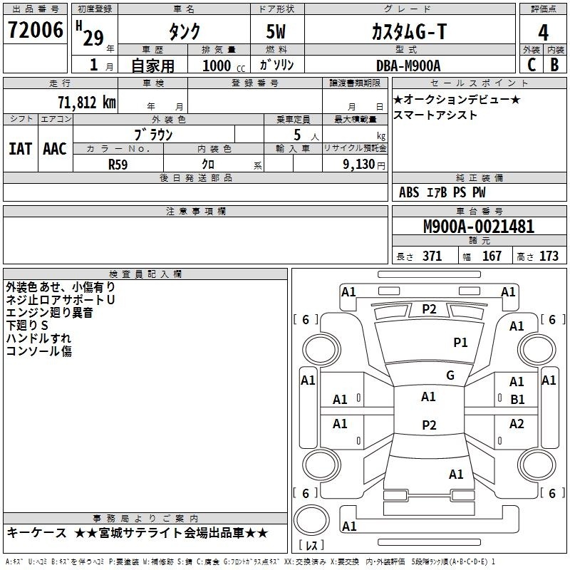 TOYOTA TANK