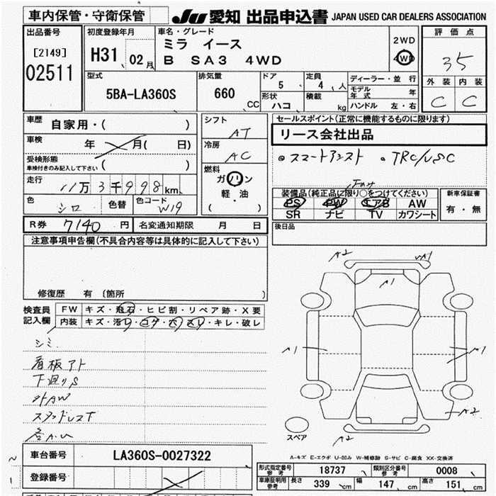 DAIHATSU MIRA E:S