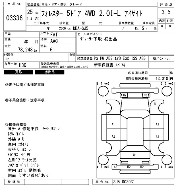 SUBARU FORESTER