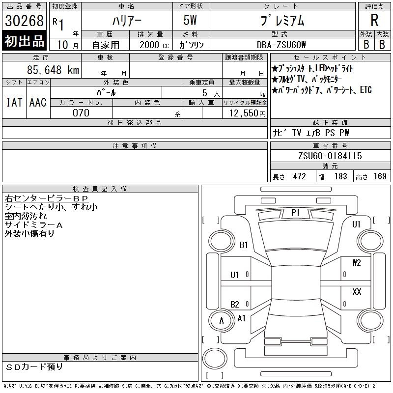 TOYOTA HARRIER