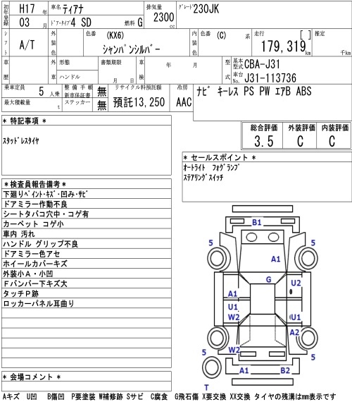 NISSAN TEANA